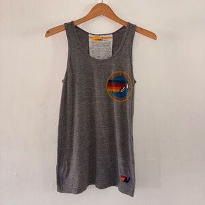 Aviator Nation Grey Tank Sz Small